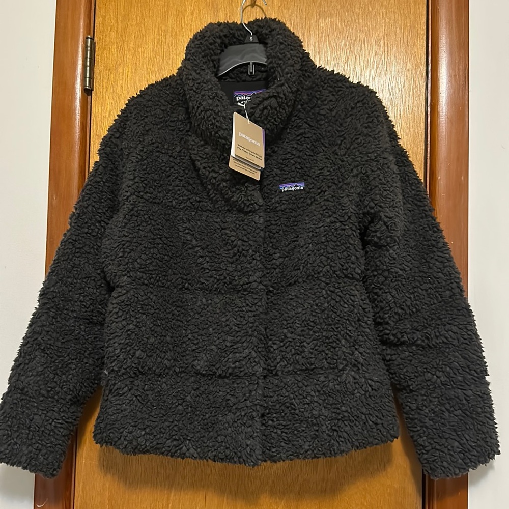 Women's Recycled High-Pile Fleece Down Jacket